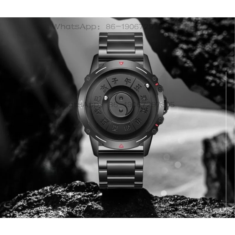 Creative Personalized Magnetic Levitation Watch Men's Retro Chinese Style Waterproof