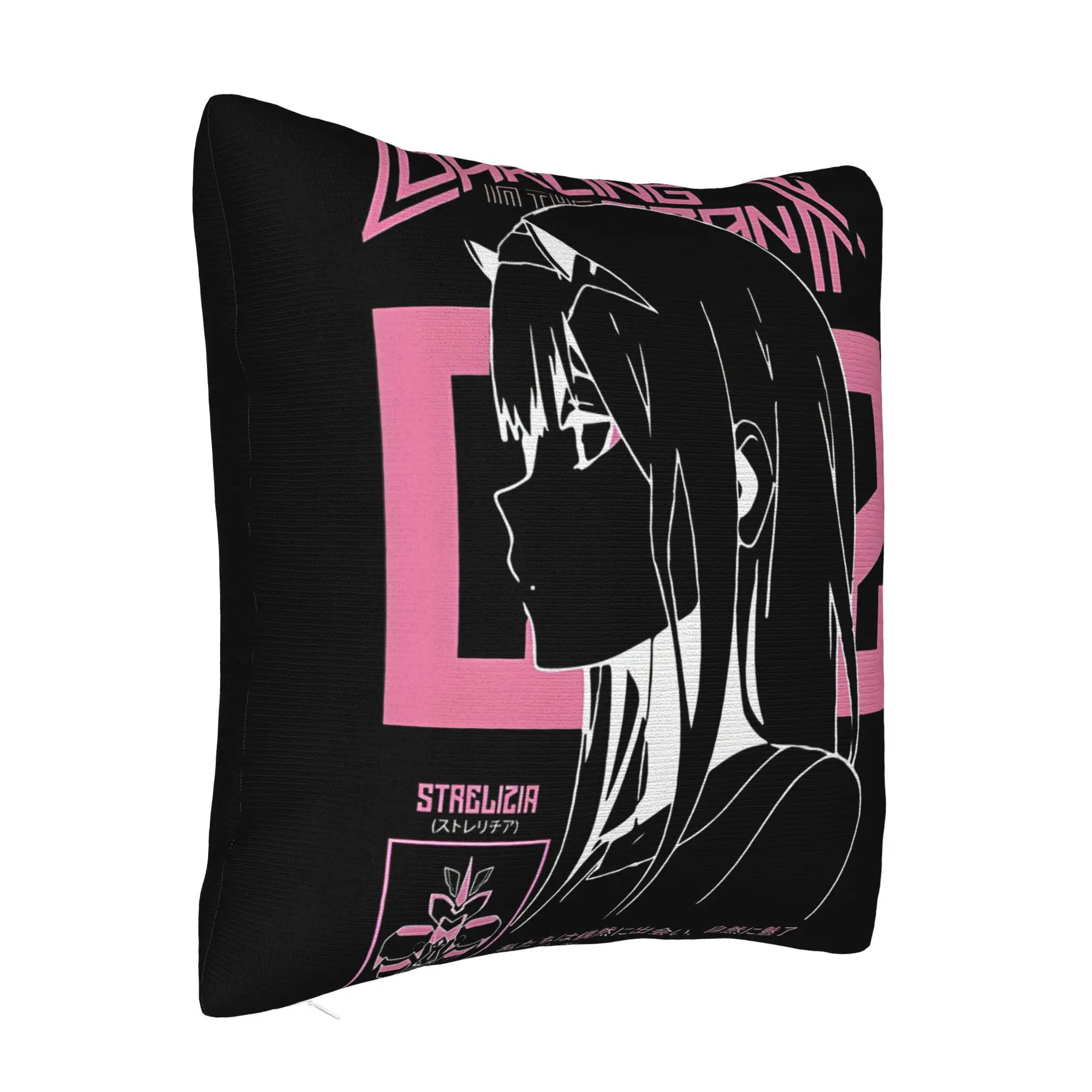 Customize 1pc ZERO TWO Darling Exclusive for Porch Patio Couch Sofa Living Room Outdoor Pillowcases Soft Machine Washable Withou
