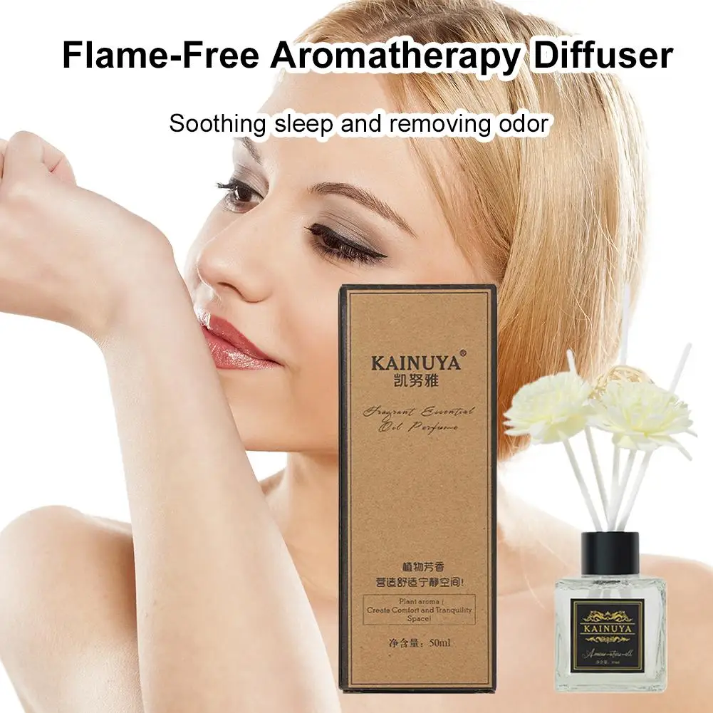 

No Fire Aromatherapy Essential Oil Diffuser Sticks for Home Bedroom Perfume Long-Lasting Fragrance Decor Air Freshener Toil X7I0