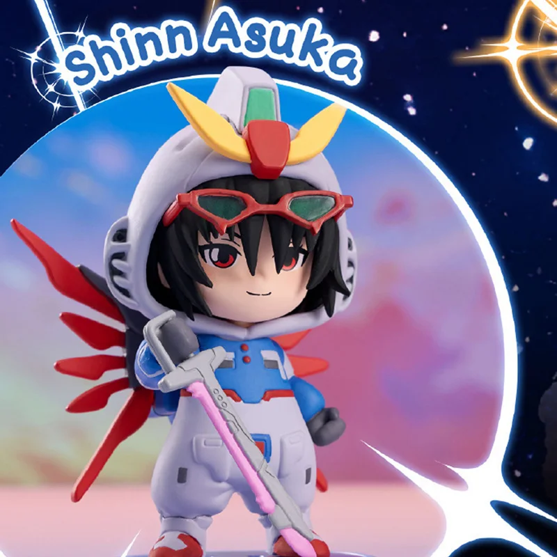 2025 Original Bandai Action Figure Mobile Blind box Suit Anime Figures Q Style Model Statue Children Toys Birthday Gift