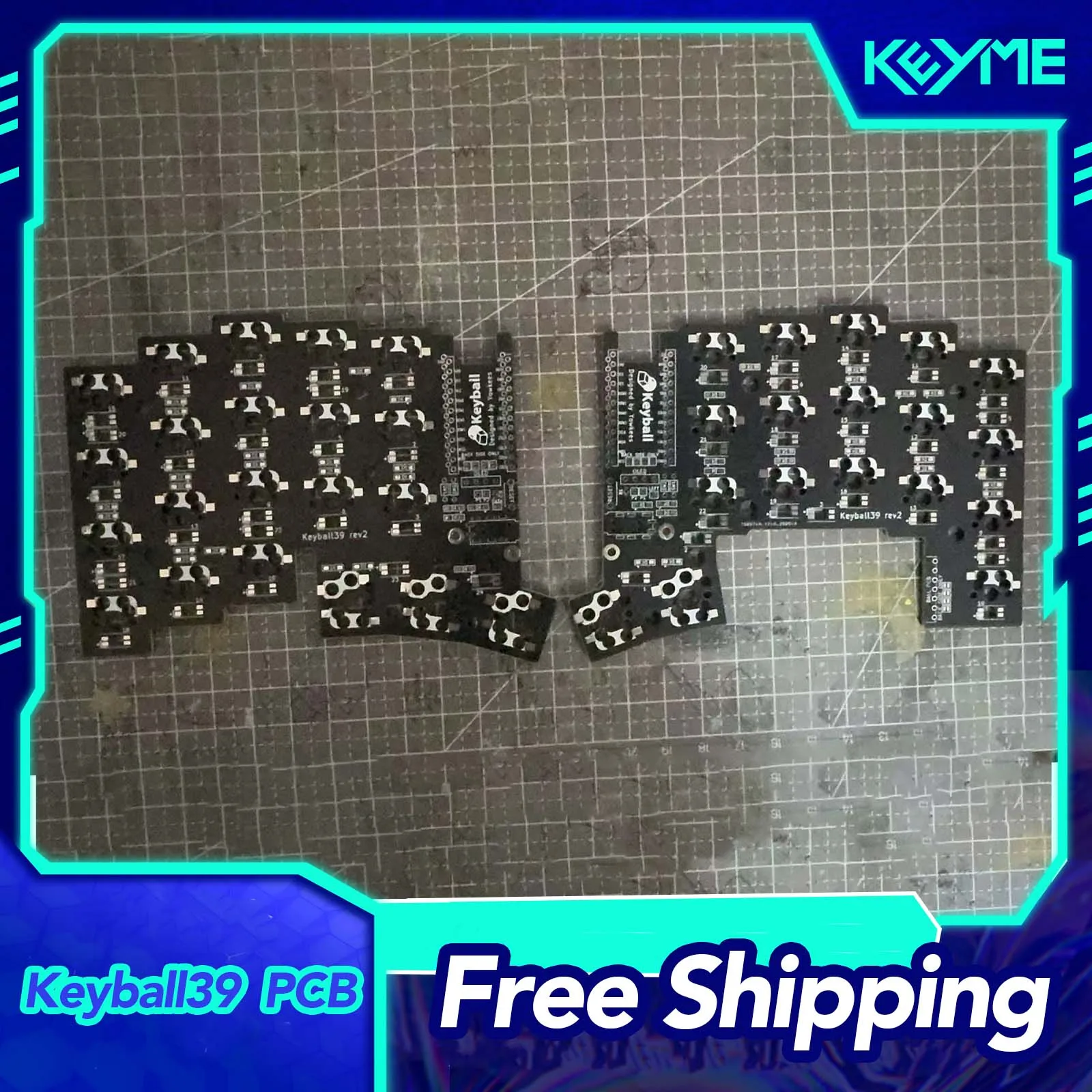 

Wired Keyball39/44/61 PCBs PC Gamer Accessories