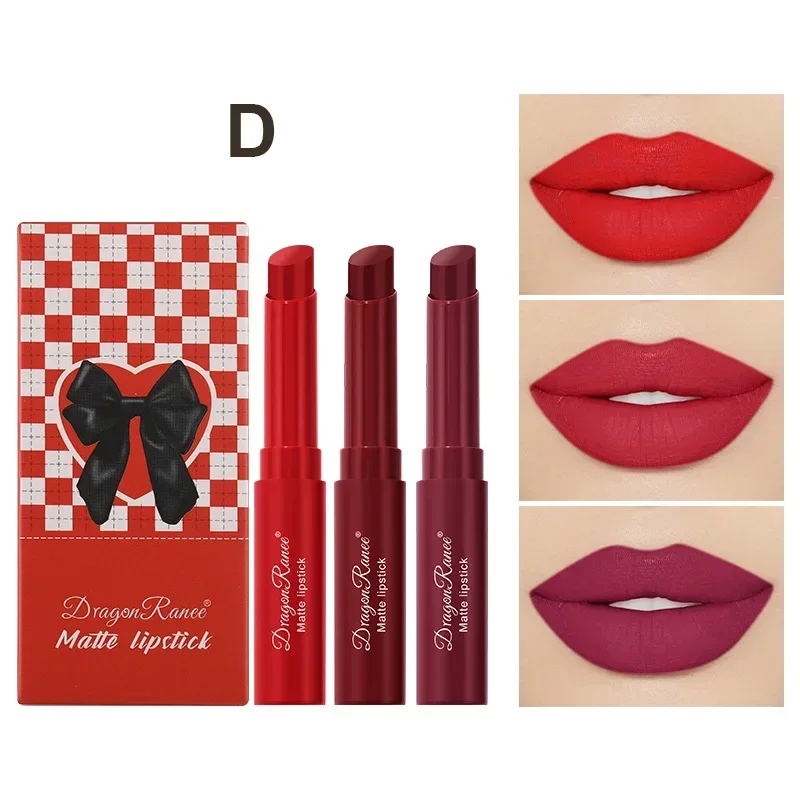 Heallor-Rouge à Lèvres P12, 256, Rose Nude, Solide, Brcorporelle, Longue Durée, Baume Teinté Velours, Set Waterproof, Coloriage Jules 18, 3