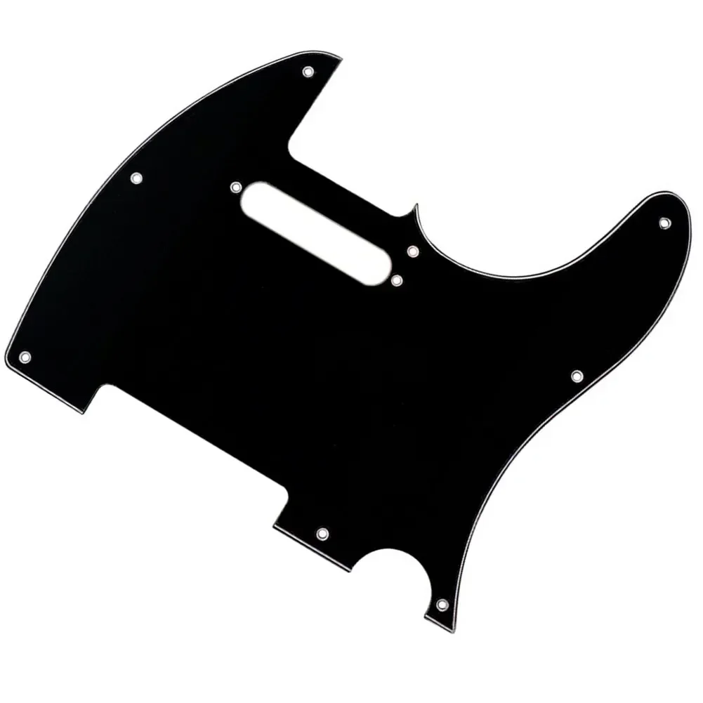 Enhance Your Guitar Playing Experience with this 3 Ply 8 Hole TL Guitar Pickguard Scratch Plate for Telecaster Style Guitars