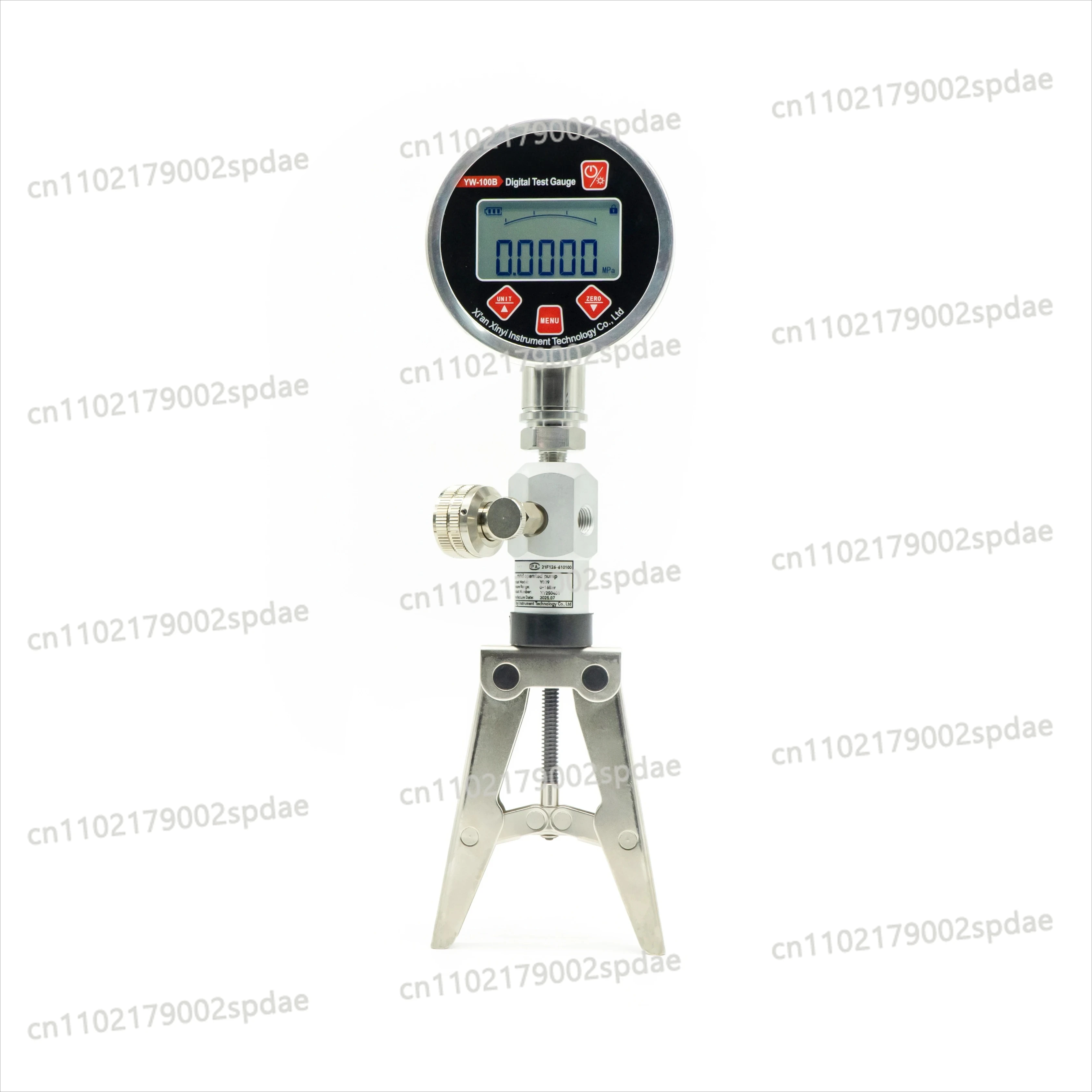 Handheld Pneumatic Pressure Pump Calibrator Portable  Pressure Gauge Calibration Pump
