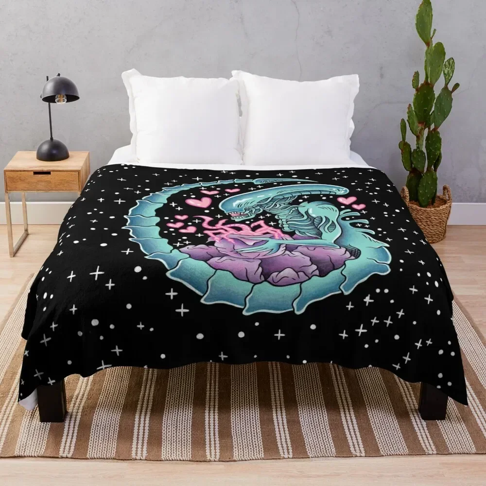 Xenomorph Eggs Throw Blanket Summer Multi-Purpose Fashion Sofas Blankets