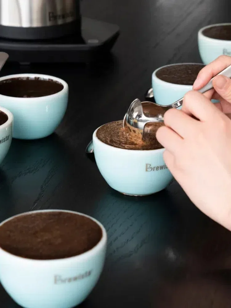 Brewista Standard Titanium Coated Stainless Steel Coffee Cup Testing Spoon Specialty Hand-Poured Coffee Tasting Spoon