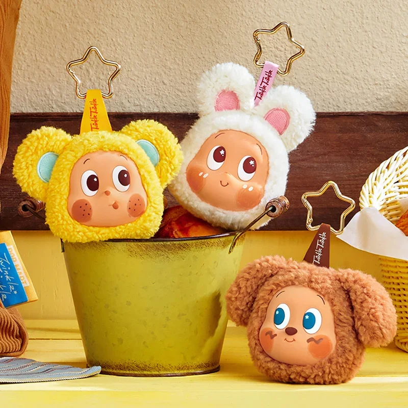 POP MART Twinkle Twinkle Savor The Moment Series Custodia per cuffie Scatola cieca Anime Action Figure Regalo di Natale a sorpresa in magazzino