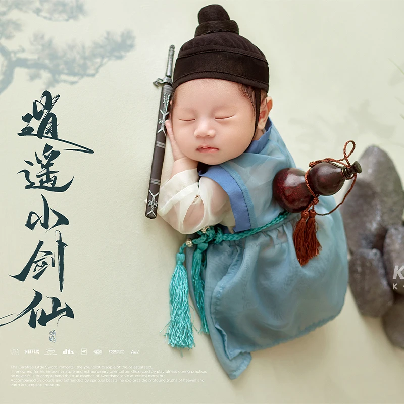 costume-per-fotografia-in-stile-antico-cinese-per-neonati-set-con-cappello-di-paglia-spada-e-zucca-accessori-per-servizio-fotografico-infantile
