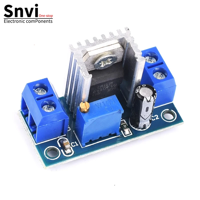 

LM317 DC-DC Converter Buck Step Down Circuit Board Module Linear Regulator LM317 Adjustable Voltage Regulator Power Supply