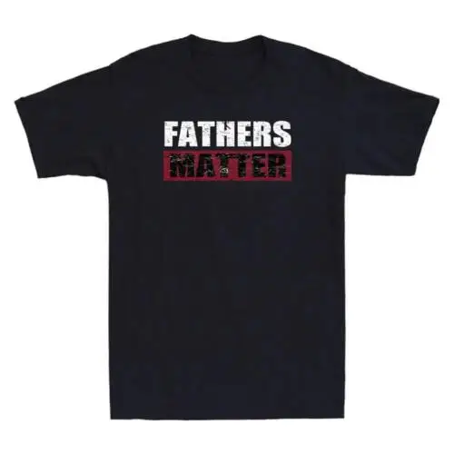 Fathers Matter Happy Funny Quotes Saying Father's Day Vintage Men's T-Shirt