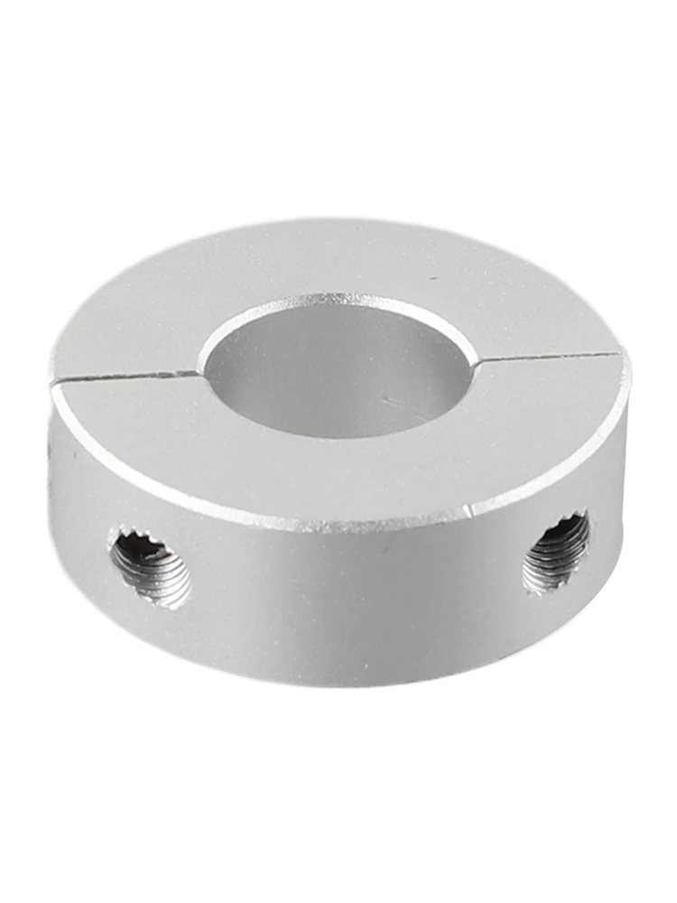 Clamp Collar  Double Split  13-30mm Inside  Diameter  Shaft Collar Clamp Type  Aluminum Alloy Fixed Rings Clamp Collar