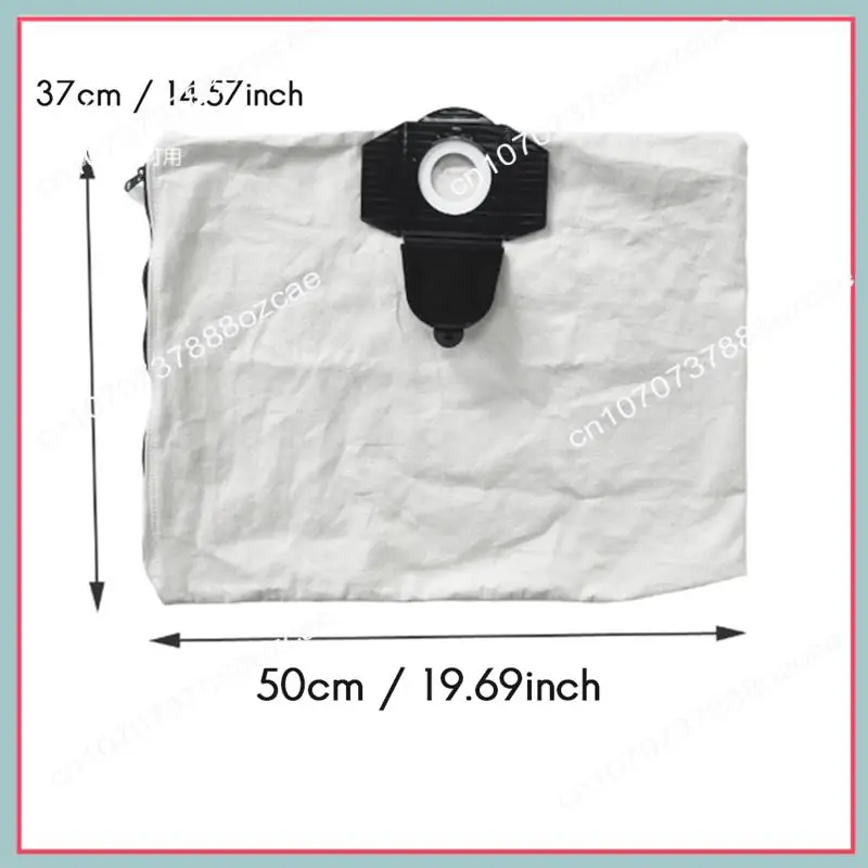 Bolsa de polvo con cremallera lavable A26P para Karcher WD2S WD3S WD Series aspiradora de cubo bolsa de polvo duradera