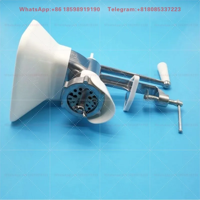 Hand Operated Feed Pellet Machine Household Cat Food Rabbit Food Bird Food Manual Pelletizer for Pets Fowls Chickens Fish Dog