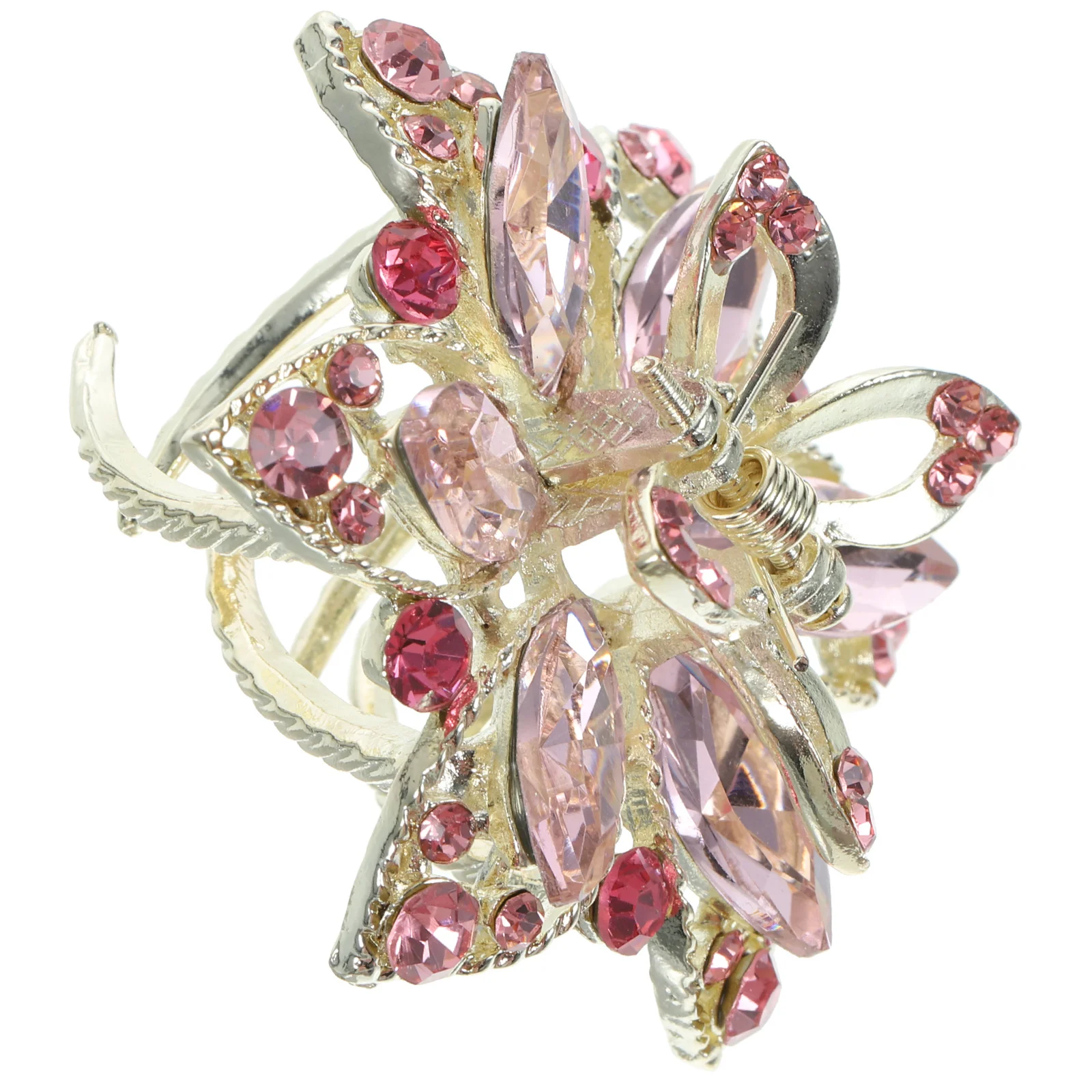 

Mini Claw Clips Rhinestone Decorative Hair Accessories for Thick Thin Hair Easy to Open Close Long Lasting Durability