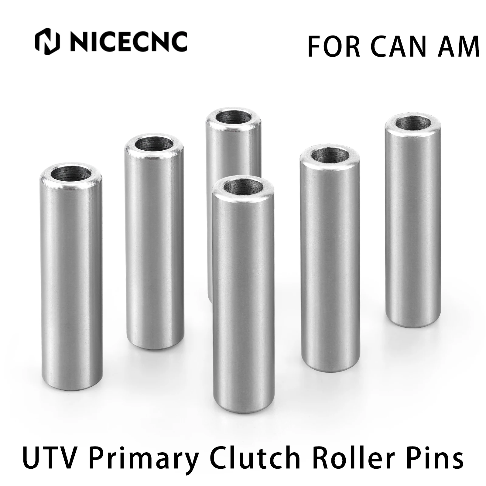 6PCS For Can-Am Primary Clutch Roller Pins Axle Roller For Can Am Maverick X3 Turbo DPS Max Trail Commander Outlander Renegade