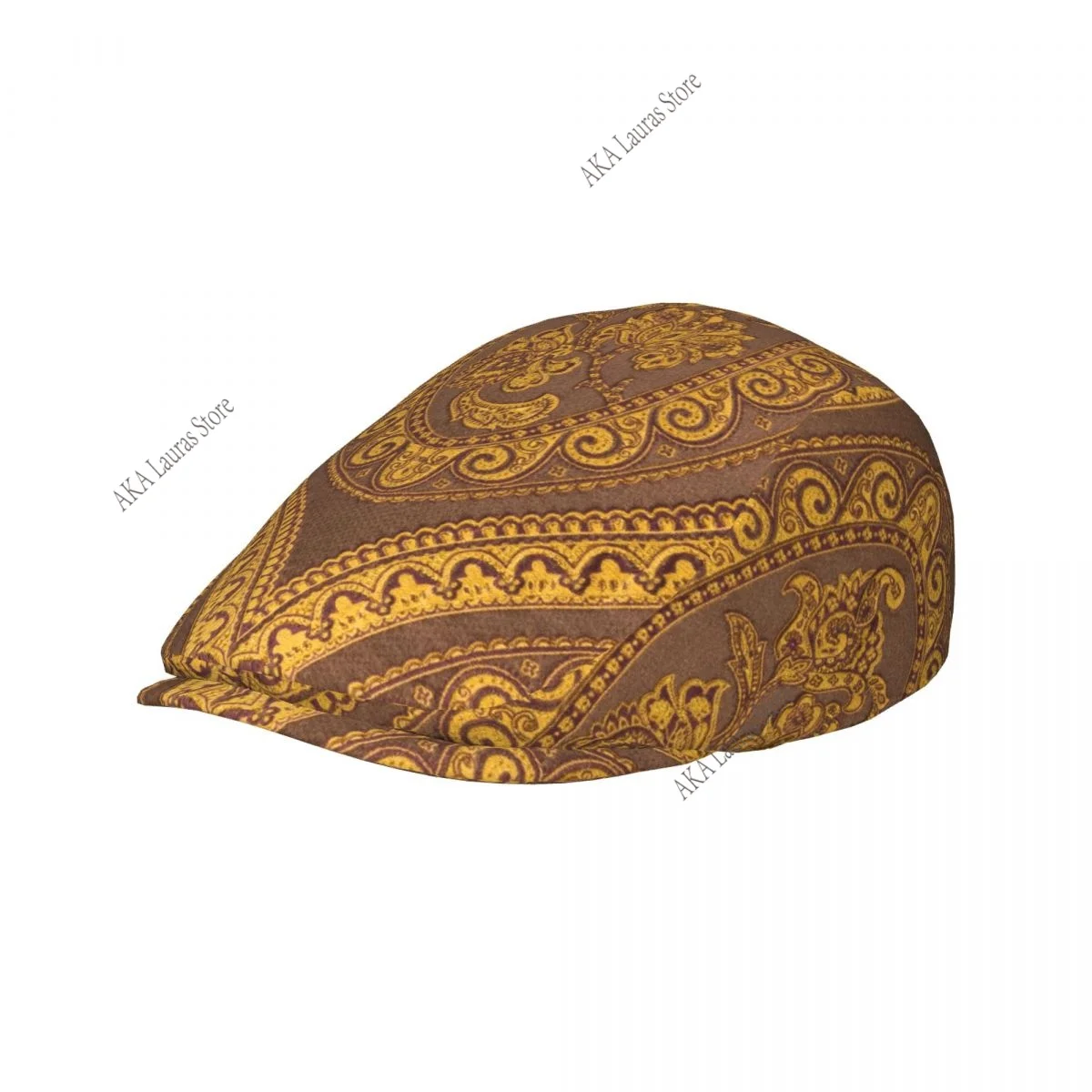 Spring and summers Golden Flower Ring Newsboy Caps Flat Peaked Cap Girl and Women Painter Beret Hats