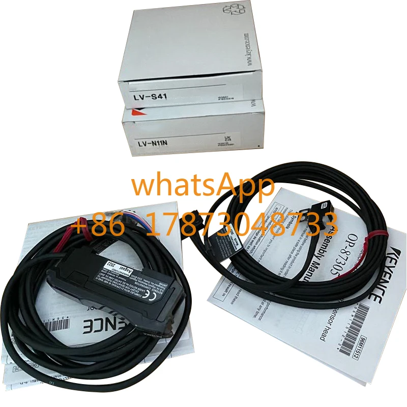 LV-S41 Sensor Laser Digital Saklar Fotolistrik Probe Kecil Reflektif Titik