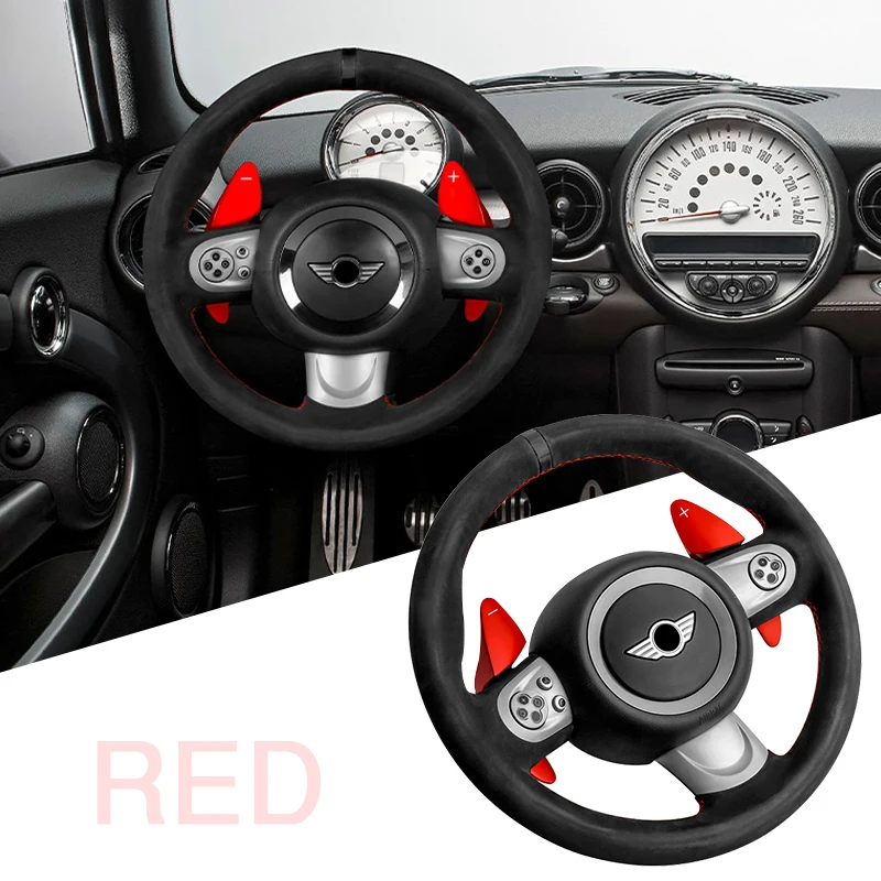 For MINI R55 R56 R57 R58 R59 LCI Coupe Paceman Clubman Roadster R60 R61 Cooper S JCW Car Steering Wheel Shifter Paddle Extension