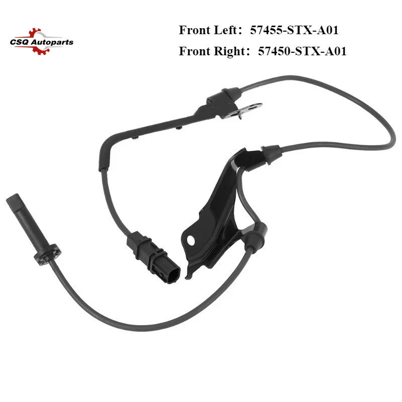 

57455-STX-A01 57450-STX-A01 Front Left/Right ABS Wheel Speed Sensor New for Acura MDX ZDX 2010-2013 for Honda Pilot 2009-2015