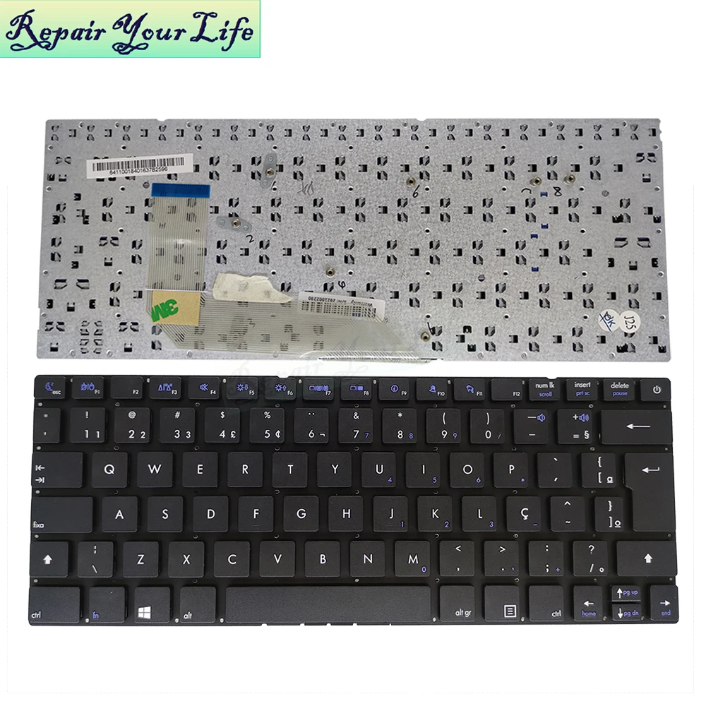 

PT-BR Brazil Keyboard For CCE Ultra Thin S23 S23B S43 S345 Brazilian Notebook Keyboard V1383AIER V1383AIAR V1383AIES New