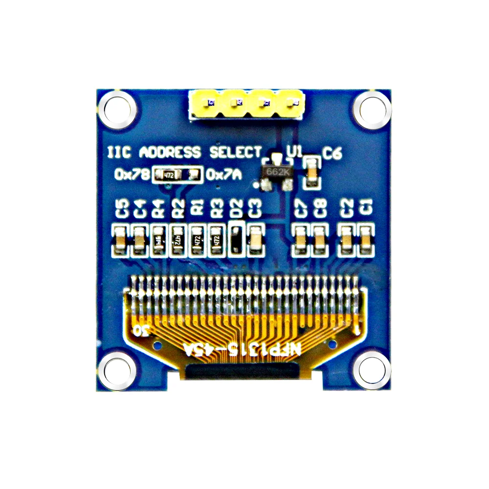 Módulo de exibição serial oled iic de 0.96 polegadas 128x64 i2c ssd1306 12864 placa de tela lcd para arduino