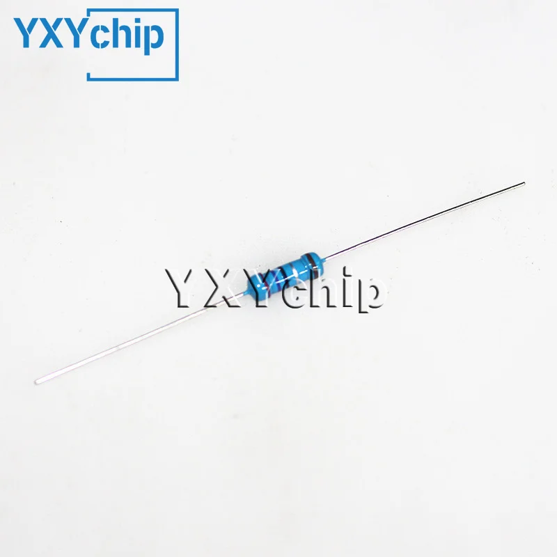 

50 шт. Металлопленочный резистор 1/2 Вт 2,4 2,7 3 24 27 30 240 270 300 R K Ом 1% 0,5 Вт пятицветное кольцо 2K4 2K7 3K Сопротивление 2R4 3R