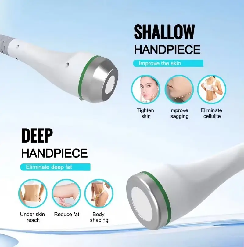 

2.45Hz Ice Microwave Body Slimming Machine Onda Anti Aging Body Fat Burn Weight Loss Device With 2 Handles