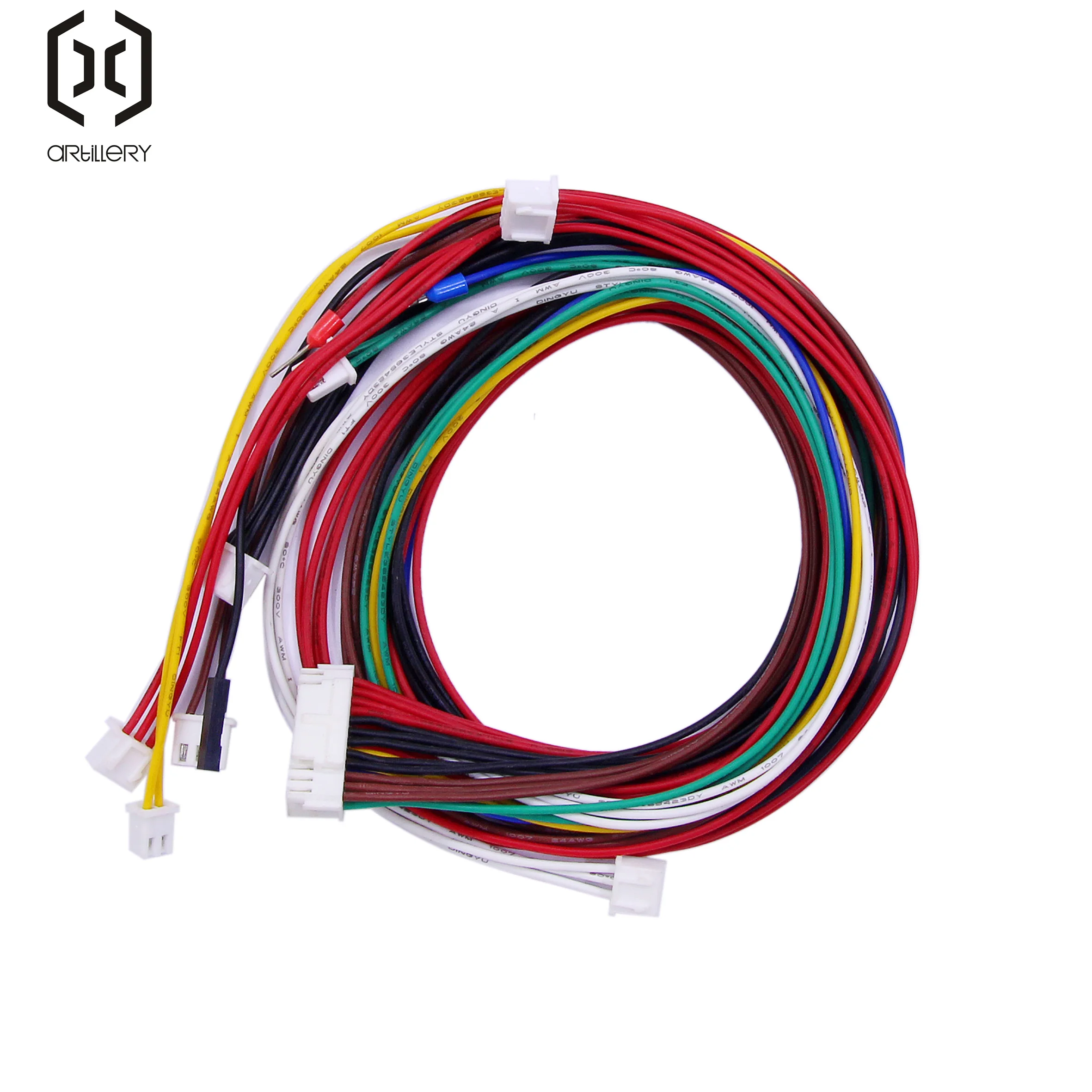 Artillery-3D-Impresora Sidewinder X1 /Genius Main Board Extruder Flat Cable, Large Assembly Line