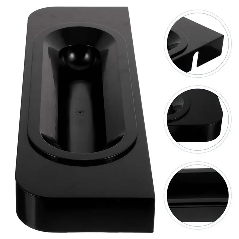 AT28-Sorbet Receiving Tray Plastic Accessories For Adjustable Ice Cream Maker Feeding Box Machine Parts Holder For Cafeteria Hot