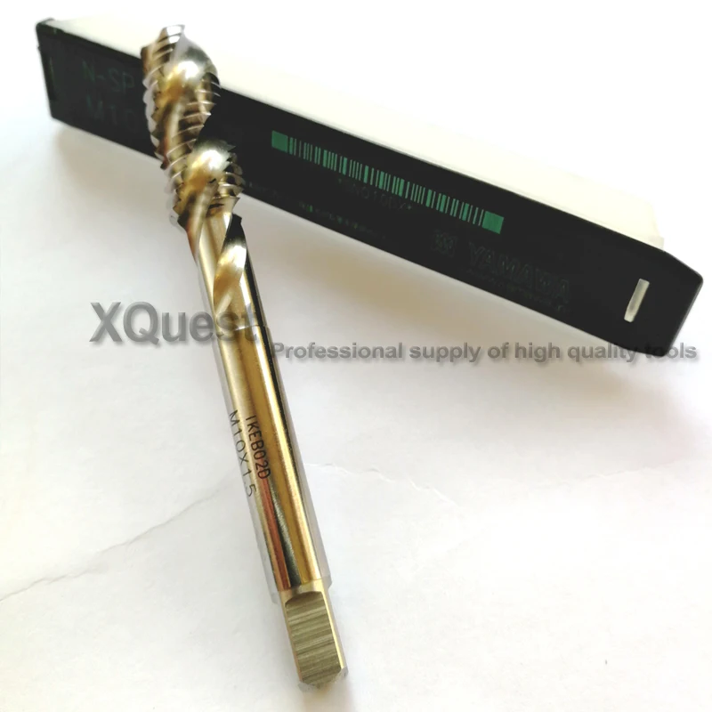 2pcs 10pcs HSSE Spiral fluted tap M1 M1.2 M1.4 M1.6 M2 M11 M2.3 M2.5 M2.6 M3 M3.5 M4 M4.5 M5 M6 M7 M8 M9 M10 M12 Machine TAPs