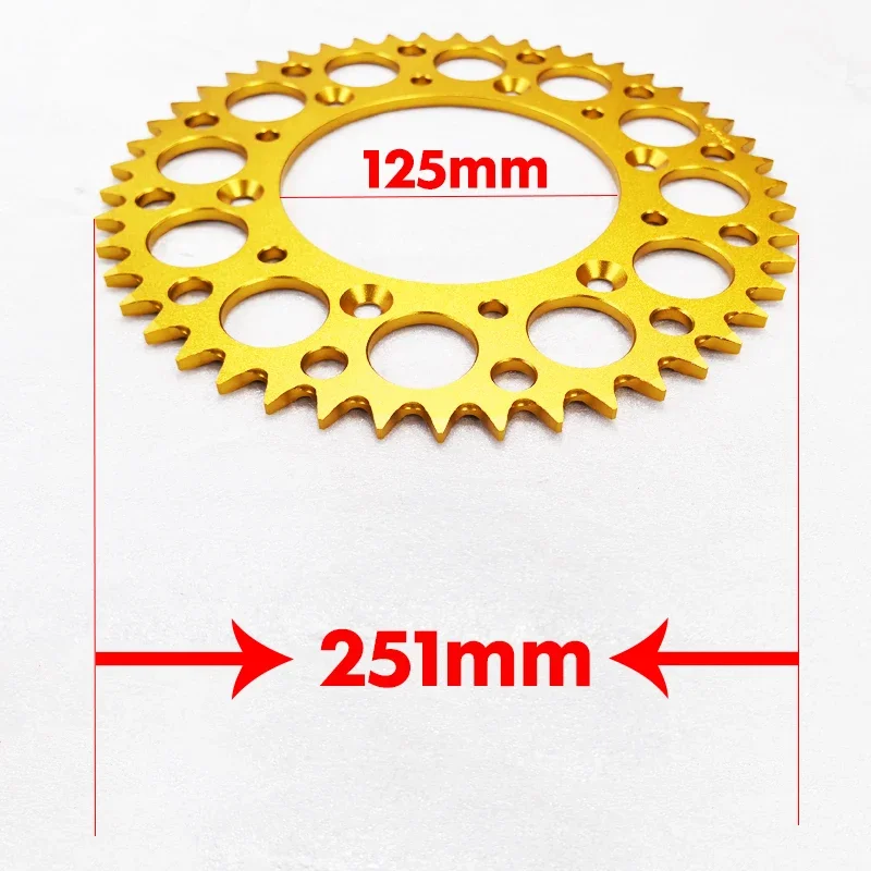 Motorcycle Chain Transmission Sprockets For Honda CRF250 48T Rear Wheel Gear Drivetrain Accessories CRF 250 48t