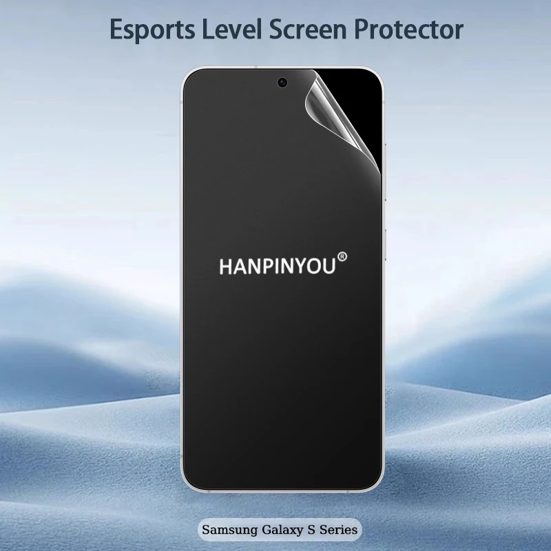 

Soft PET Screen Protector For Samsung Galaxy S25 S24 Ultra S23 S22 S21 Plus FE HD/Matte Anti-Fingerprints Film Not Hydrogel Film