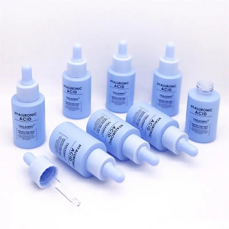 1PCS Face Serum Hyaluronic Acid Essence Anti-aging Fade Fine Lines Moisturizing Whitening Brighten Repair Skin Care 30ml