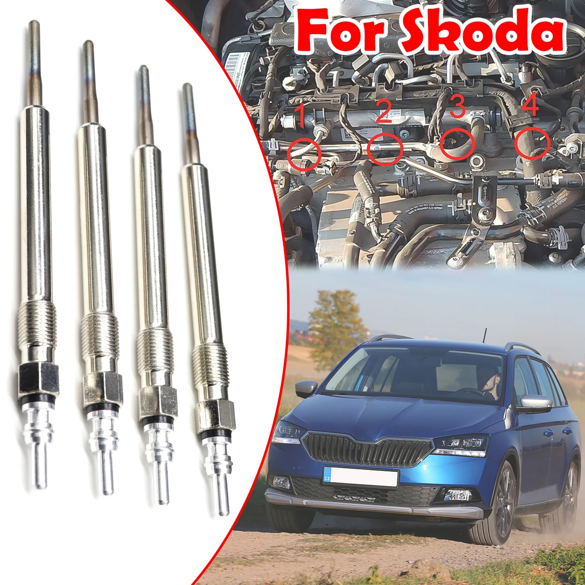 4PCS Diesel Heater … - image