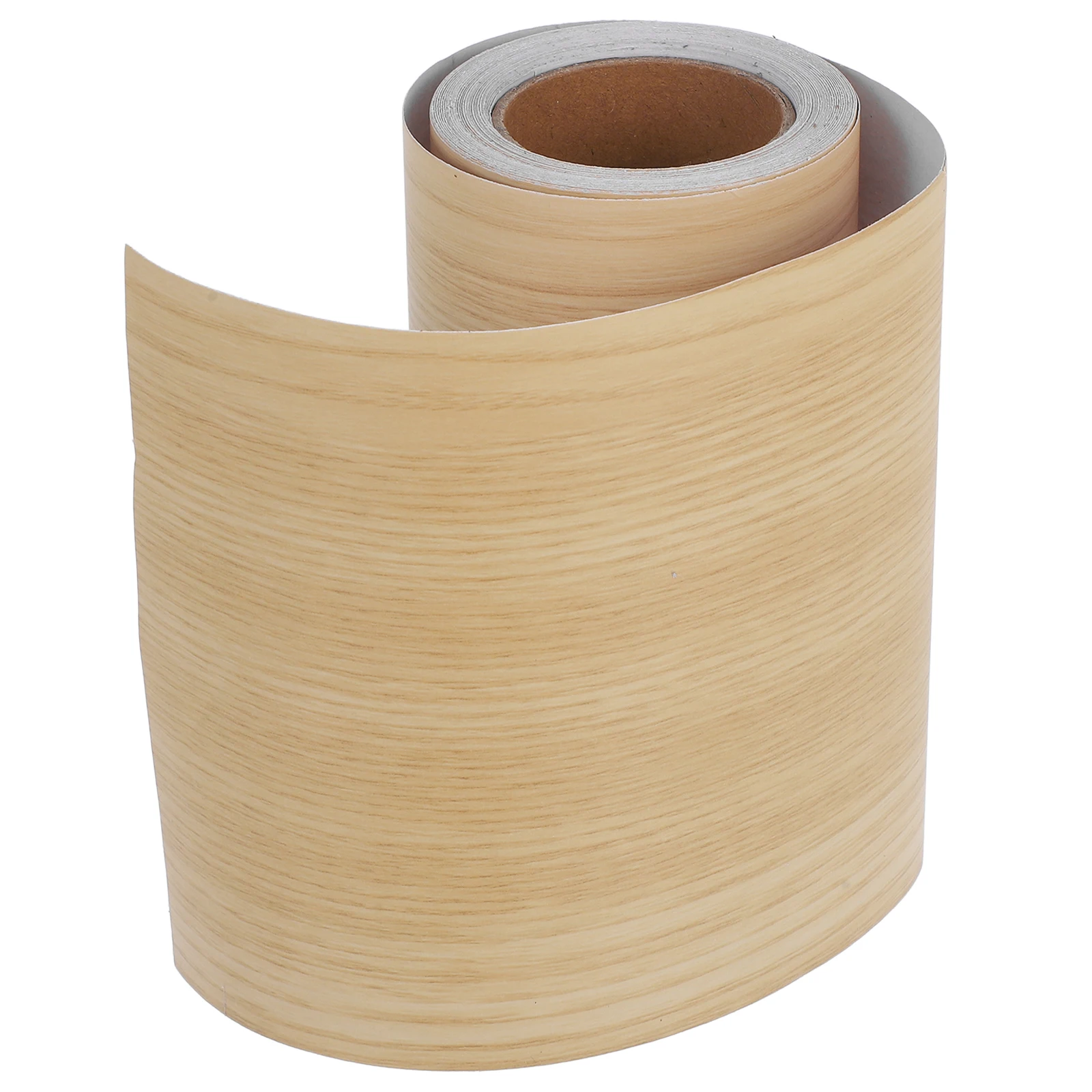 

1pcs 12cm Wide Wood Grain Tape PVC Self-adhesive Furniture Repair Bathroom Mirror Border Floor Decor WaterproofCutting