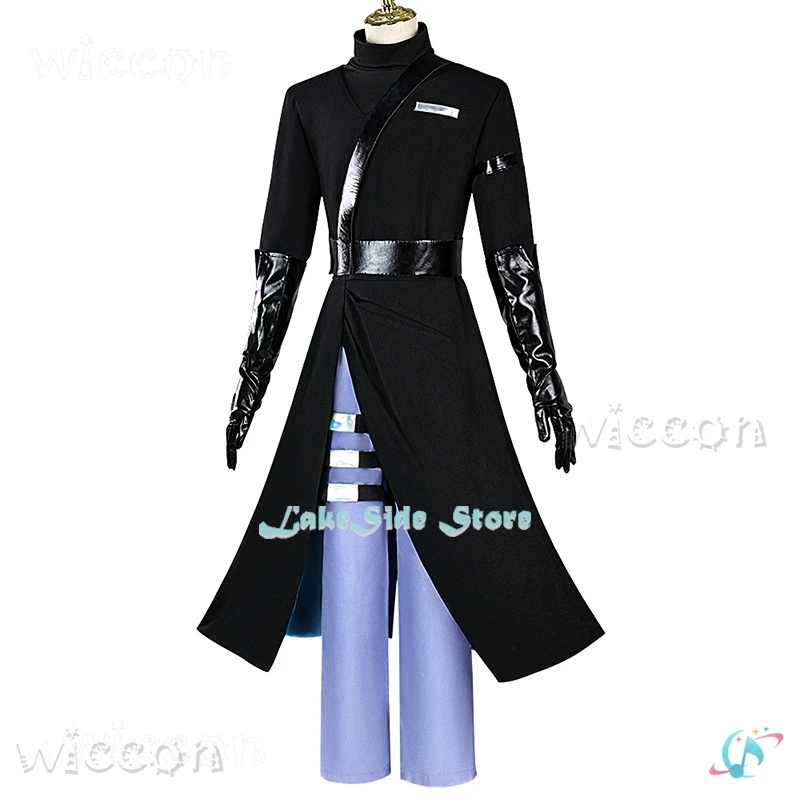 Alien Stage Ivan Cosplay Costume R3 Black Sorrow Suit Mic Prop Wig