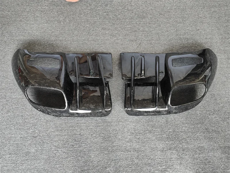 DM Style F12 Forged Grain Rear Diffuser Body Kit Specific Fit for Bumper Premium Body Parts