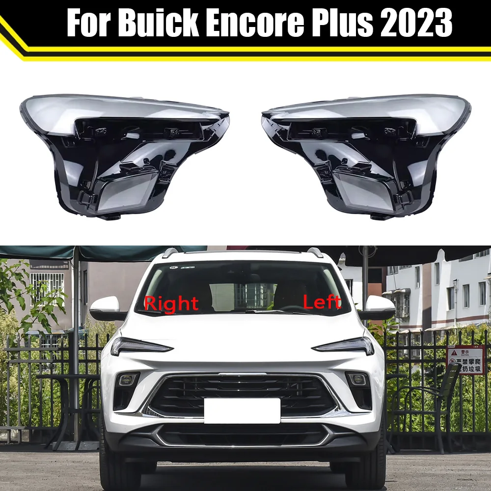 

Auto Case Headlamp Caps For Buick Encore Plus 2023 Car Front Headlight Lens Cover Lampshade Lampcover Head Lamp Light Shell