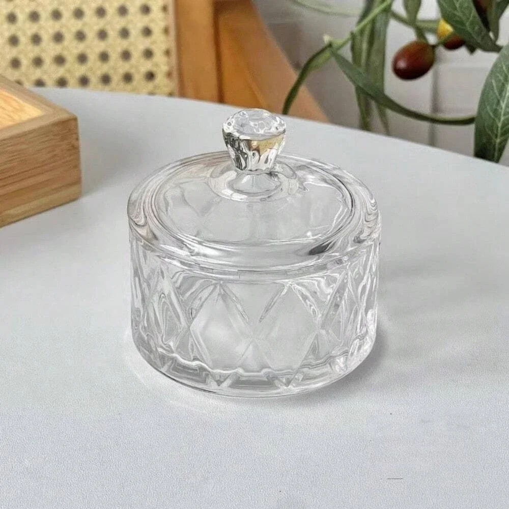 Bild 7: Eis-Dessertbecher aus Glas mit Deckel, Eisschüssel, Snacks, Joghurtbecher, Vorratsglas