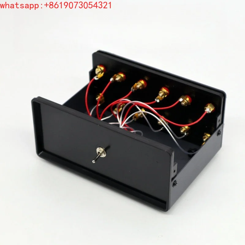 Power amplifier speaker switch, output selector 2 input 1 output/1 in 2 out, audio switcher