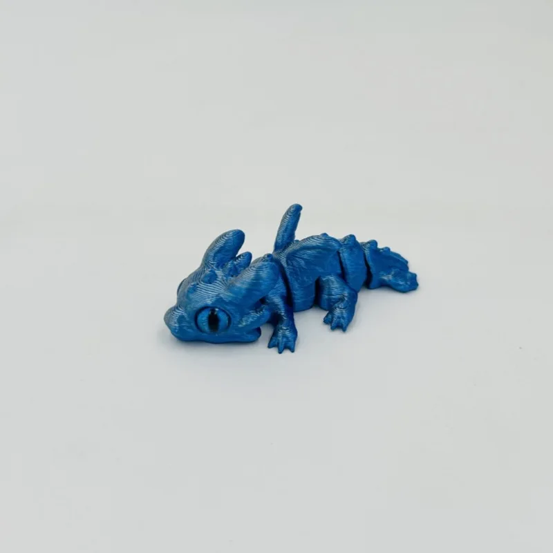 1/5/10/15 Stück 3D-gedruckter Babydrache mit beweglichen Gelenken und simulierten Augen, als dekorative Gegenstände für das Zuhause, zur Raumgestaltung und als Geschenk für Feiertage. – Detail 30