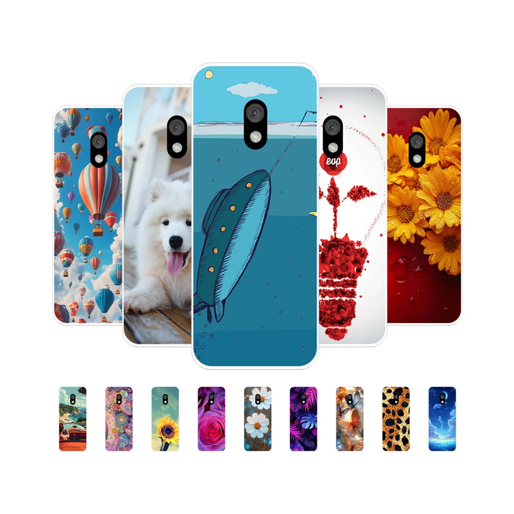 Funda transparente para Nokia 3210, funda de teléfono con diseño de dibujos animados populares para Nokia 235 220 215 106 105, funda de silicona a prueba de polvo