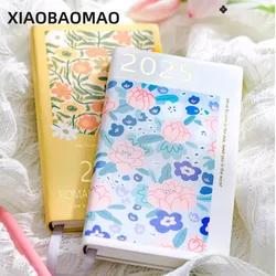 2025 New Year Planner Notebook Weekly Planner todolist Portable Mini Notebook A6 Gift Stationery