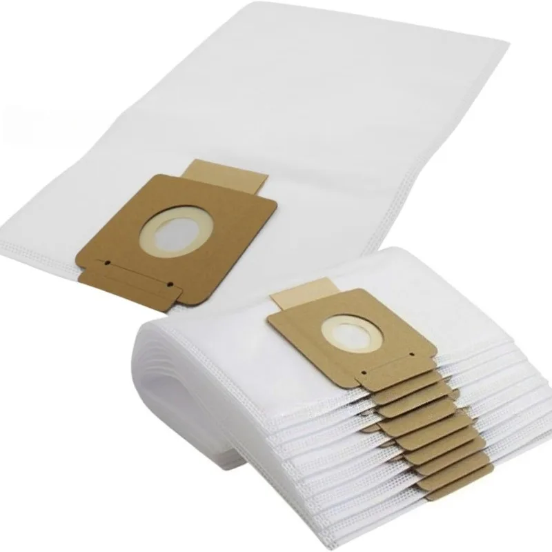 10Pcs Dust Bags for Karcher T7 1 T8/1/T12/1 6.904-333 High Density Filtration Dust-Tight Seal Commercial Cleaning Collection