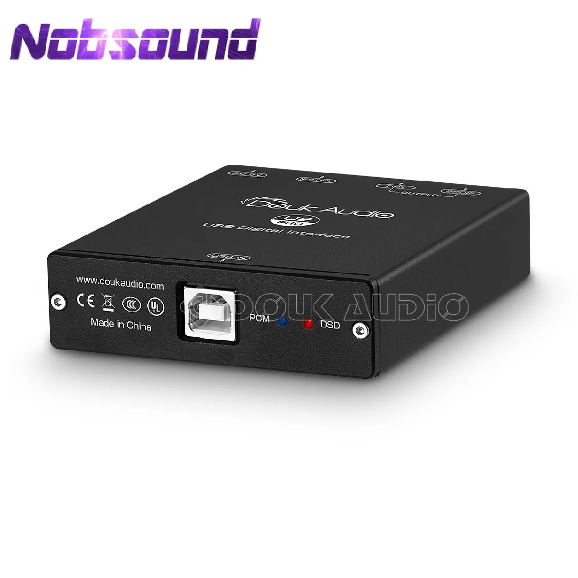 

Nobsound Mini XMOS XU208 USB Digital Interface Coaxial /Optical /12S Audio Converter / Adapter DSD256 PCM384KHz