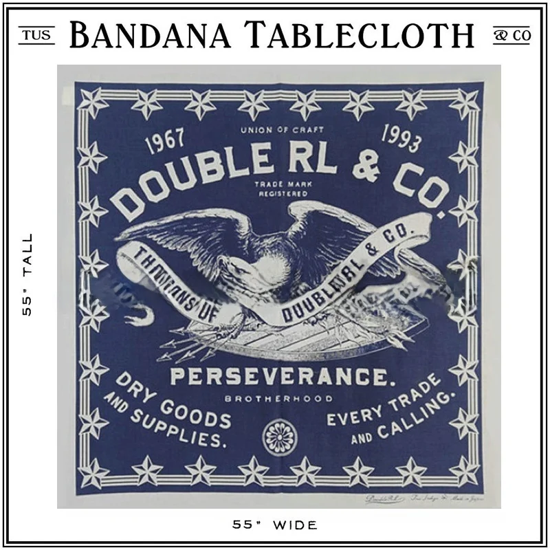 RRL Double Eagle Bandana Square Scarf American Retro Ame Ka Chi