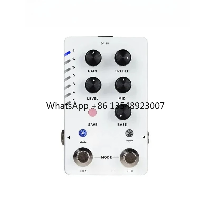 Single Guitar Bass Double Step Stud Single Preamplifier Model X2