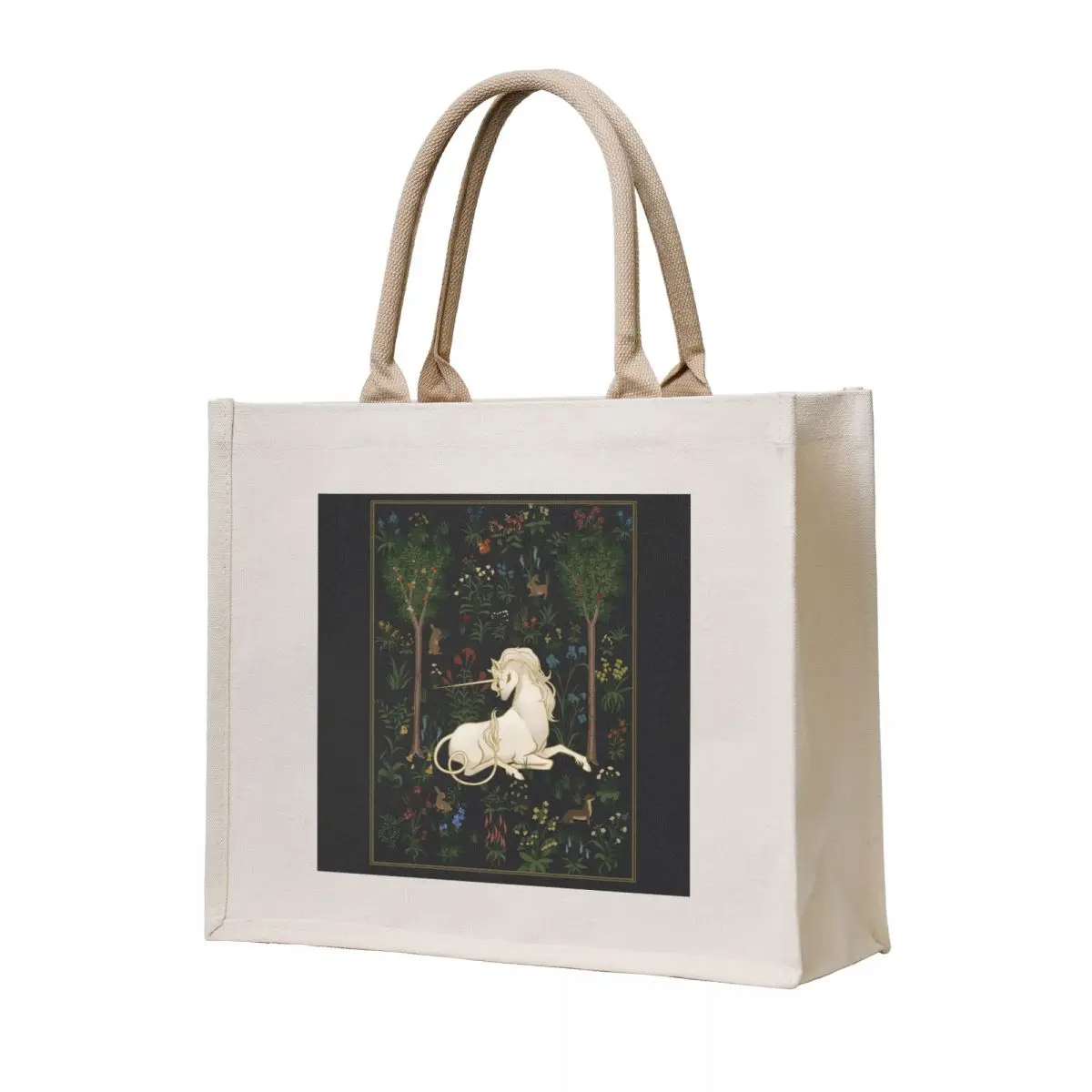 

Unicorn Woods Tote Bag reusable grocery bags large tote bag bags woman 2025 custom bags