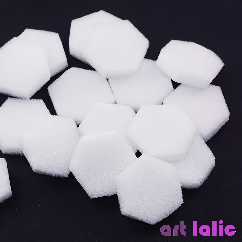 Lint Free Nail Wipes Fibreless Sponges 80 Count - For Acrylics, Wraps, UV Gels Gentle Disposable