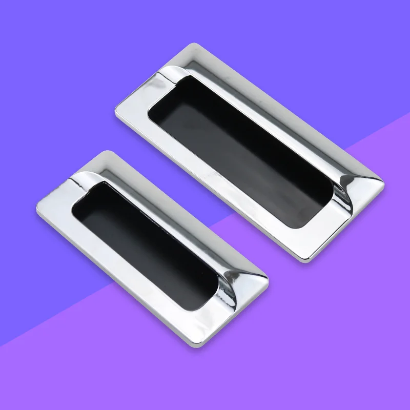 Concealed Design Zinc Alloy Cabinet Doors And Drawer Handles Hardware Accessories for Kitchen Bathroom Furniture
